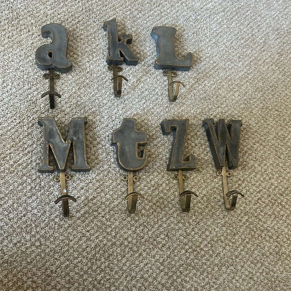 ‘Z’ Anthropologie  Marquee Letter Hook